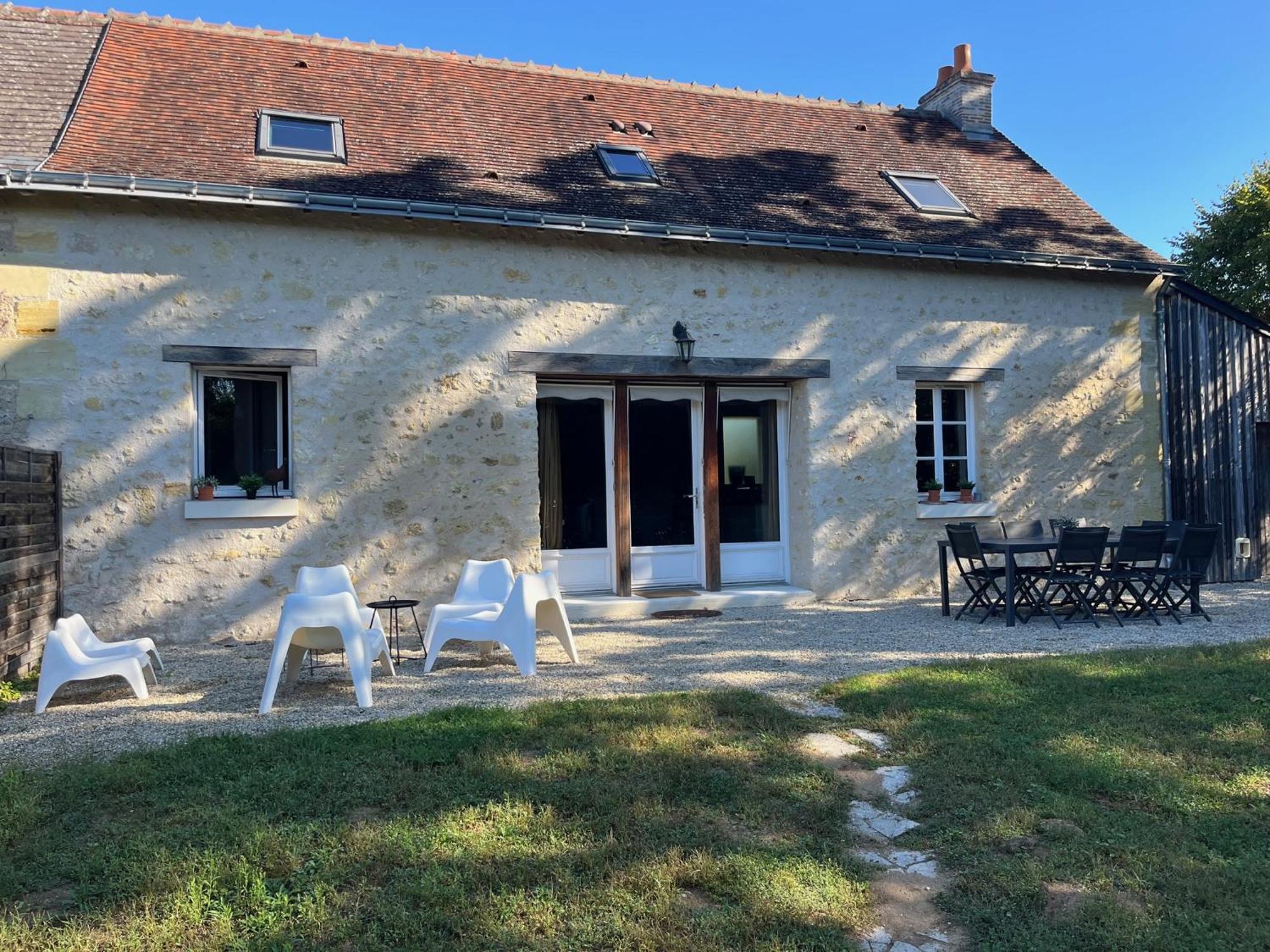 Gite Du Bec De Cisse Vouvray Exterior photo
